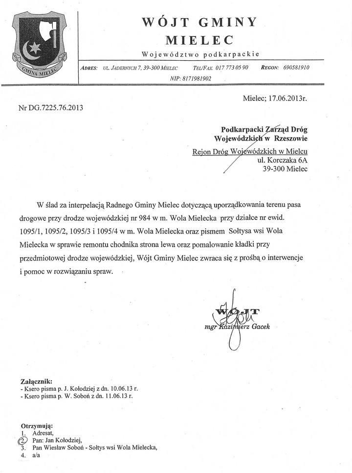 odp. na interpelacj�