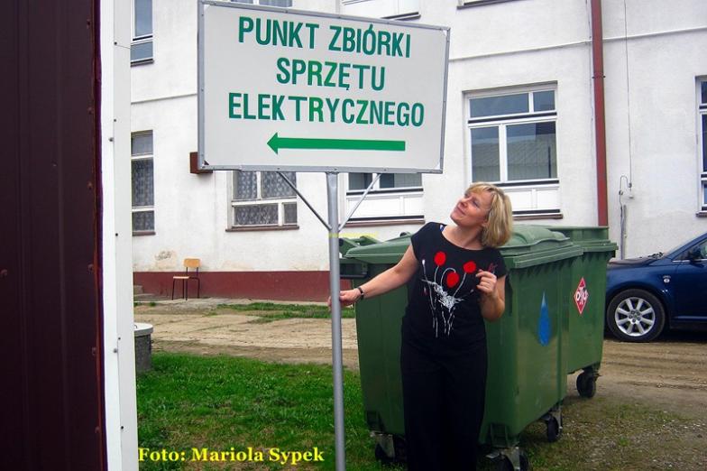 Punkt zbi�rki z�omu